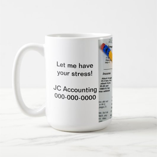 Mug Stress fiscal (Gauche)