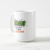 Mug Stress ? Je Le Recueille Comme Des Souvenirs - Gra (Devant gauche)
