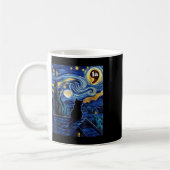 Mug Stress Night Black Cat Comma La Kamala Harris (Gauche)