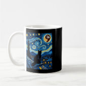 Mug Stress Night Black Cat Comma La Kamala Harris 1 (Gauche)