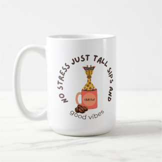 Mug “Stretch out, sip slow, stress less.”