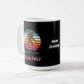 Mug Stride Beyond Legend Sasquatch Amputé Vintage (Devant gauche)