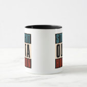 Mug Stright Outta Houston Texas TX USA (Centre)
