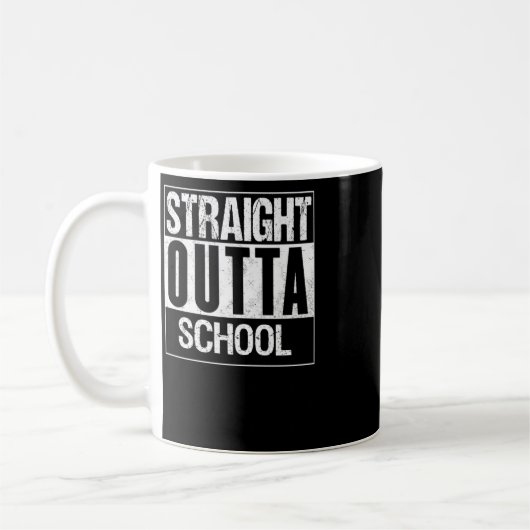 Mug Stright Outta School 1 (Gauche)