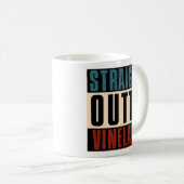 Mug Stright Outta Vineland New Jersey NJ (Devant droit)