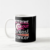 Mug Striout Breast Cancer Awareness Baseball Softba (Gauche)