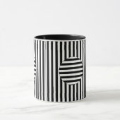 Mug - Striped Optical Illusion (Centre)