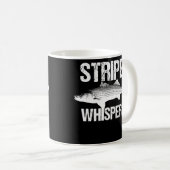 Mug Striper Whisperer Cool Bass Fly Fishing (Devant droit)