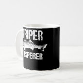 Mug Striper Whisperer Cool Bass Fly Fishing (Devant gauche)