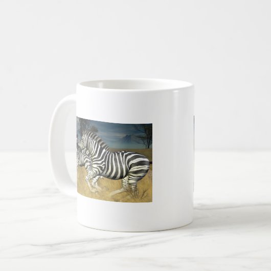 Mug Stripes de course - Zebra (Devant gauche)