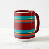 Mug Stripes du sud-ouest 24 (Devant droit)