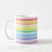Mug Stripes générales spectre plus large arc-en-ciel (Gauche)