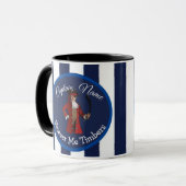 Mug Stripes Nautiques Boy Pirate (Devant gauche)