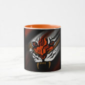 MUG STRIPES ORANGE ET NOIR (Centre)