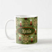 Mug Strohsterne and Candles (Gauche)