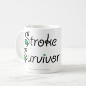 Mug StrokeSurvivorGreen (Devant gauche)