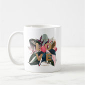 Mug Stromanthe, Fibre de caoutchouc et Philodendron ro (Gauche)