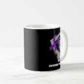Mug Strong Afro Mom Overdose Awareness  (Devant droit)