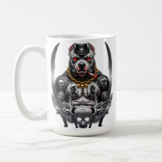 Mug Strong and brave pit bull