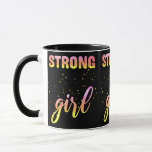 Mug Strong Girl Pastel Star