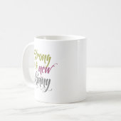 Mug Strong is the New Skinny - Script (Devant gauche)