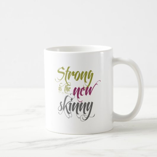 Mug Strong is the New Skinny - Script (Droite)