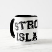 Mug Strong Island, NYC, États-Unis (Devant gauche)