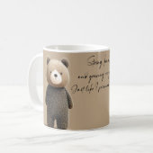 Mug "Strong, kind, and growing everyday."  (Devant gauche)