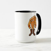Mug Strong Pie Wearing Boots (Devant droit)
