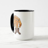 Mug Strong Pie Wearing Boots (Devant gauche)
