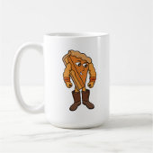 Mug Strong Pie Wearing Boots (Gauche)