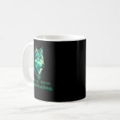 Mug Strong Silent Still Healing Wolf Mental Health (Devant gauche)