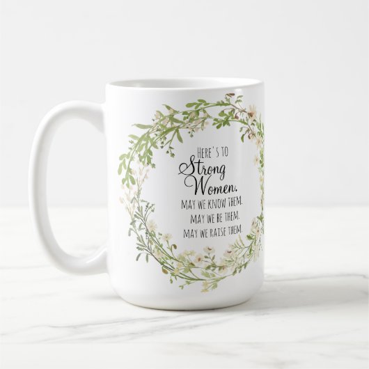 Mug Strong Women (Gauche)