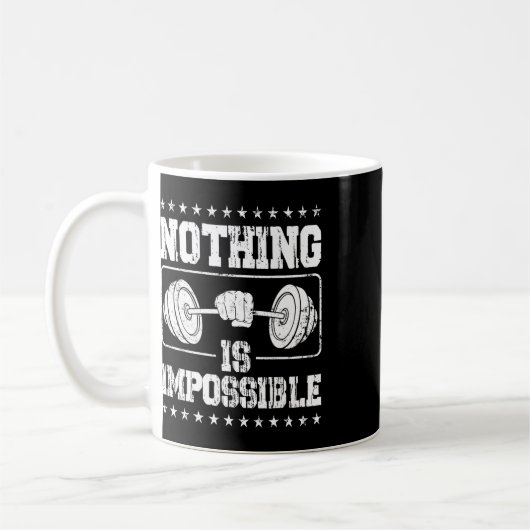 Mug Strongman Rien N'Est Impossible Accès Bodybuilder (Gauche)