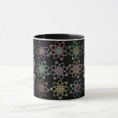 Mug Structure atomique du nom de monogramme Science (Centre)
