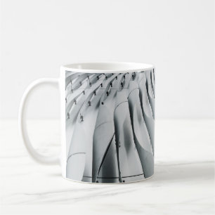 Mug Structure du bâtiment blanc et gris
