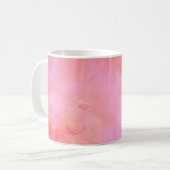 Mug structure texturale Arrière - plan rose (Devant gauche)