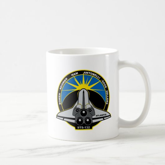 Mug STS 132 l'Atlantide (Droite)