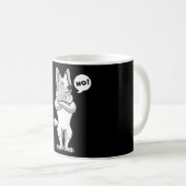 Mug Stubborn Berger Blanc Suisse (Devant droit)