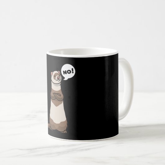 Mug Stubborn Ferret (Devant droit)