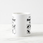 Mug Stubborn Fox Terrier Tricks (Centre)