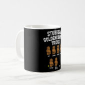 Mug Stubborn Goldendoodle Tricks Funny Dog Trainer Mam (Devant gauche)