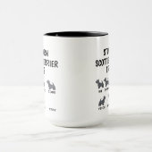 Mug Stubborn Scottish Terrier Tricks , Funny Scottish  (Centre)