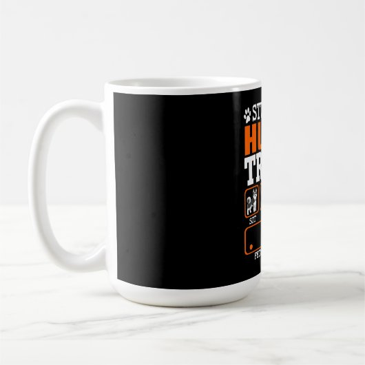 Mug Stubborn Siberian Husky Tricks Drôle cadeau (Gauche)