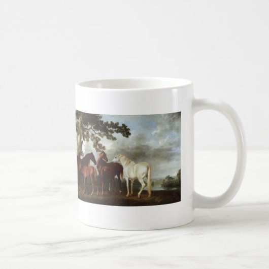 Mug Stubbs-Juments et poulains de George dans un (Droite)