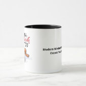 Mug Stuck On You Modern Minimal Design  (Centre)