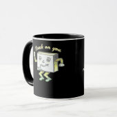 Mug Stuck On You Post It Minimal Modern Style  (Devant gauche)