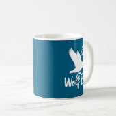 Mug Stud Canadian Wolf Bird Funny  (Devant droit)