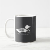 Mug Stud Canadian Wolf Bird Funny Loon Humor  (Gauche)