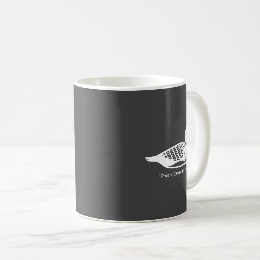 Mug Stud Canadian Wolf Bird Funny Loon Humor  (Devant droit)